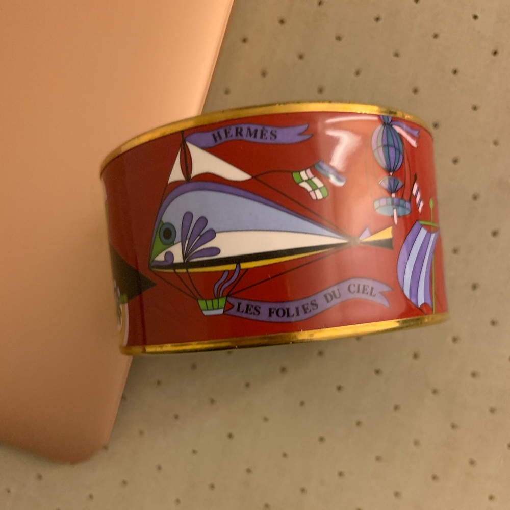 Hermes Enamel Bangle